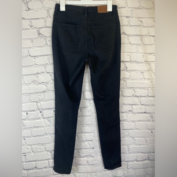 Madewell Black High Rise Skinny Jeans size 4 - Picture 5 of 11